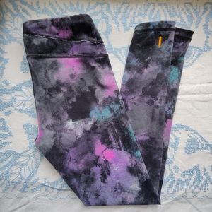 Lucy Tie Dye Cosmic Hatha Leggings Yoga Gym Tights